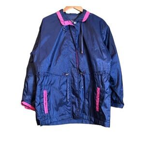 New York classics vintage wind breaker coat